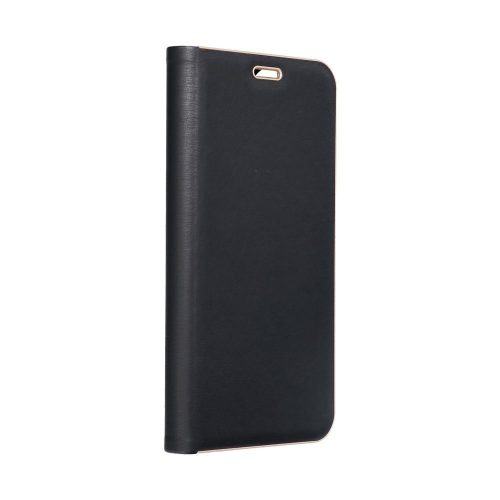 LUNA Book Gold oldalra nyíló tok Xiaomi Redmi 9AT/Redmi 9A, fekete