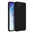 SILICONE case tok Samsung Galaxy S21 FE, fekete