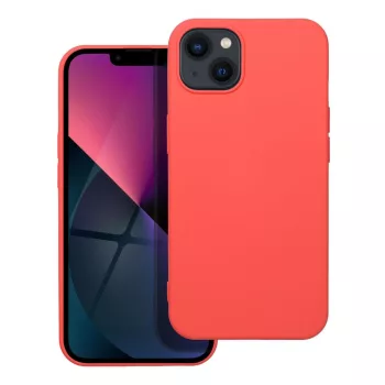 SILICONE case tok iPhone 13, piros