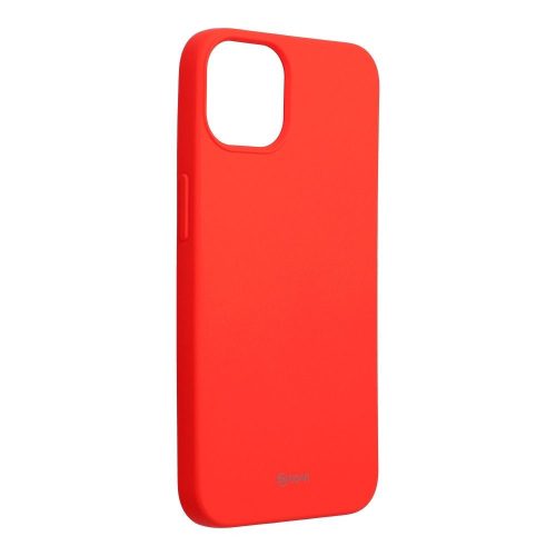 Roar Jelly Case hátlap, tok iPhone 13 barack, rózsaszín