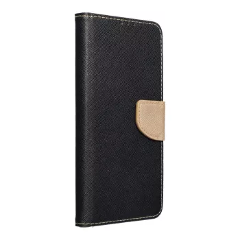   Smart Fancy oldalra nyíló tok XIAOMI Redmi 10, arany, fekete