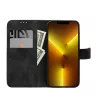 TENDER Book Case oldalra nyíló tok XIAOMI Redmi Note 10/10S, fekete