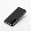 LUNA Book Carbon oldalra nyíló tok XIAOMI Redmi Note 11/11S, fekete