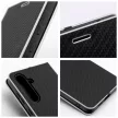 LUNA Book Carbon oldalra nyíló tok XIAOMI Redmi Note 11/11S, fekete