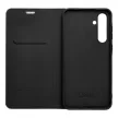 LUNA Book Carbon oldalra nyíló tok XIAOMI Redmi Note 11/11S, fekete