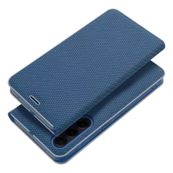   LUNA Book Carbon oldalra nyíló tok XIAOMI Redmi Note 11/11S, kék