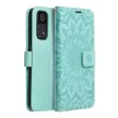 MEZZO Book case, oldalra nyíló tok XIAOMI Redmi Note 11/11S mandala, zöld