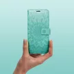 MEZZO Book case, oldalra nyíló tok XIAOMI Redmi Note 11/11S mandala, zöld