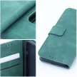 TENDER Book Case oldalra nyíló tok XIAOMI Redmi Note 11/11S, zöld