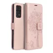 MEZZO Book case, oldalra nyíló tok XIAOMI Redmi Note 11 Pro/11 Pro 5G mandala, rozéarany