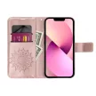 MEZZO Book case, oldalra nyíló tok XIAOMI Redmi Note 11 Pro/11 Pro 5G mandala, rozéarany