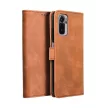 TENDER Book Case oldalra nyíló tok XIAOMI Redmi Note 11 Pro/11 Pro 5G tok, barna