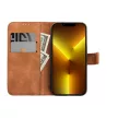 TENDER Book Case oldalra nyíló tok XIAOMI Redmi Note 11 Pro/11 Pro 5G tok, barna