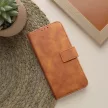 TENDER Book Case oldalra nyíló tok XIAOMI Redmi Note 11 Pro/11 Pro 5G tok, barna