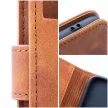 TENDER Book Case oldalra nyíló tok XIAOMI Redmi Note 11 Pro/11 Pro 5G tok, barna