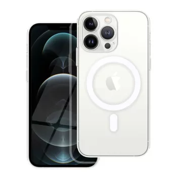   CLEAR MAG COVER tok kameravédelemmel, MagSafe iPhone 12 Pro, átlátszó