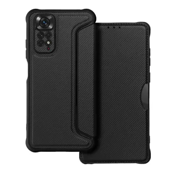   RAZOR Book oldalra nyíló tok XIAOMI Redmi Note 11/11S, fekete