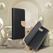 Smart Fancy oldalra nyíló tok iPhone 14 Plus, arany, fekete