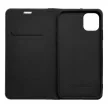 LUNA Book Carbon oldalra nyíló tok iPhone 14 Pro, fekete