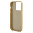 Guess Disco Metal Script iPhone 14 Pro Max 6.7" Pro hátlap, tok, arany