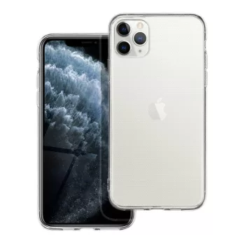   CLEAR tok 2 mm iPhone 11 Pro Max (kameravédelem), átlátszó