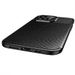 CARBON PREMIUM tok iPhone 14 Pro Max, fekete