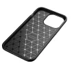 CARBON PREMIUM tok iPhone 14 Pro Max, fekete
