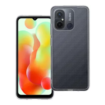   Xiaomi Redmi 12C 2mm szilikon hátlap, tok, kameravédelemmel, átlátszó