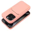 Card Case tok iPhone 15 Pro, rózsaszín