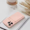 Card Case tok iPhone 15 Pro, rózsaszín