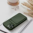 Card Case tok iPhone 15 Pro Max, zöld