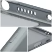 METALLIC tok iPhone 15 Pro, szürke