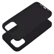 SILICONE tok iPhone 15 Pro Max, fekete