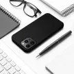 SILICONE tok iPhone 15 Pro Max, fekete
