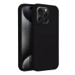 SILICONE tok iPhone 15 Pro, fekete