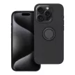 SILICONE RING tok iPhone 15 Pro, fekete