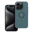 SILICONE RING tok iPhone 15 Pro, zöld
