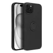 SILICONE RING tok iPhone 15 Plus, fekete