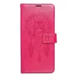 MEZZO Book case, oldalra nyíló tok iPhone 15 álomcsapdás, rózsaszín