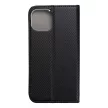 Smart Magnet oldalra nyíló tok iPhone 15, fekete