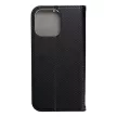 Smart Magnet oldalra nyíló tok iPhone 15 Pro Max, fekete