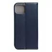 Smart Magnetic Iphone 15 Plus oldalra nyíló tok, sötétkék