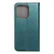 Smart Magnetic Iphone 15 Pro oldalra nyíló tok, zöld