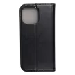 Smart Magnetic Iphone 15 Pro Max oldalra nyíló tok, fekete