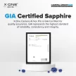 X-ONE Sapphire Camera Armor Pro lencsevédő üvegfólia iPhone 15/15 Plus