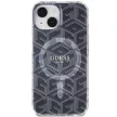 Guess IML GCube MagSafe hátlap, tok iPhone 15 Plus/14 Plus, fekete
