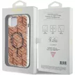 Guess IML GCube MagSafe hátlap, tok iPhone 15 Plus/14 Plus, barna