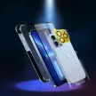 Bestsuit 6 db-os készlet iPhone 13 Mini (tok/flexi edzett üveg/hátlapi fólia/kamera lencse védő/tisztítókendő/applikátor)