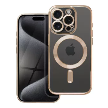ELECTRO MAG COVER tok, MagSafe iPhone 15 Pro, arany