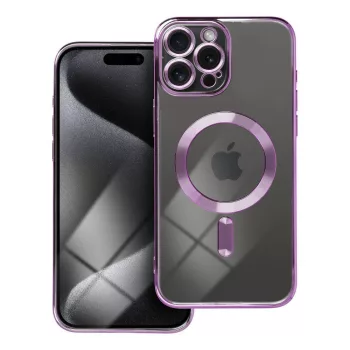 ELECTRO MAG COVER tok, MagSafe iPhone 15 Pro Max mély, lila